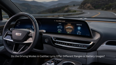 Do the Driving Modes in Cadillac Lyriq Offer Different Ranges or Battery Usages?