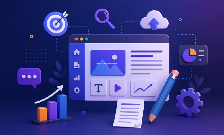 SparkPressFusion com: A Complete Guide to Features, Benefits, and SEO Potential